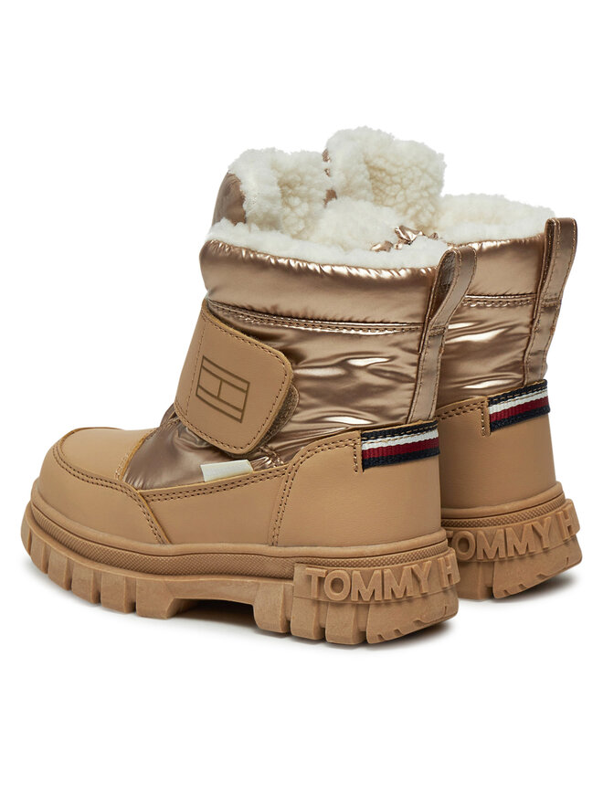 Tommy Hilfiger Botas de nieve Tommy Hilfiger Fur Boot T1A5-33605-1695 M Beis