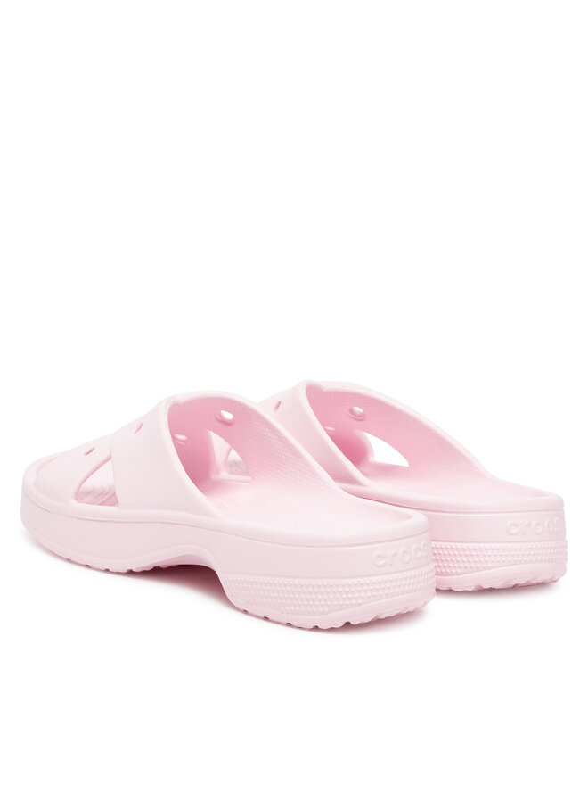 Crocs Pantoletten Crocs Cross Strap 210840 Rosa