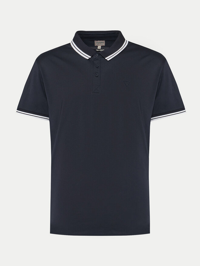 Guess Guess Marškinėliai M2GP34 KARS0 Tamsiai mėlyna Regular Fit