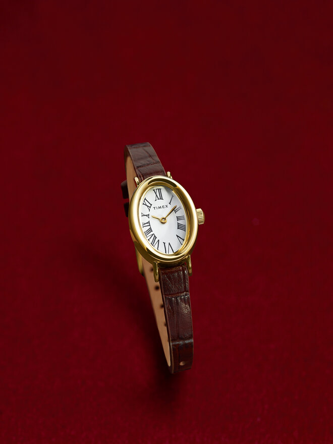 Timex Zegarek Timex Cavatina TW2W78500 Złoty