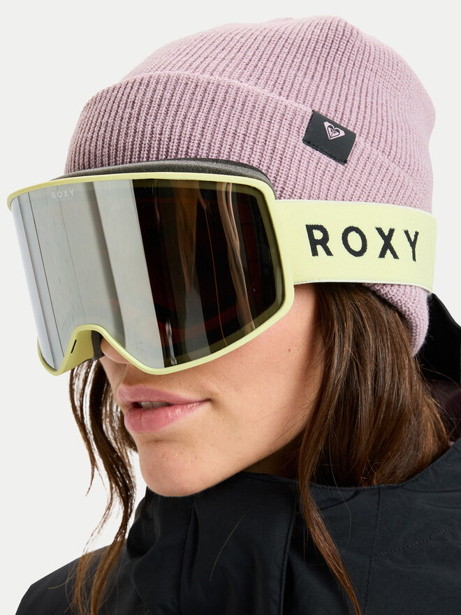 Roxy Окуляри для зимових видів спорту Roxy Storm ERJTG03250 Жовтий
