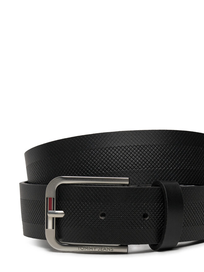 Tommy Jeans Herrengürtel Tommy Jeans Tjm Austin 3.5 AM0AM12926 Schwarz