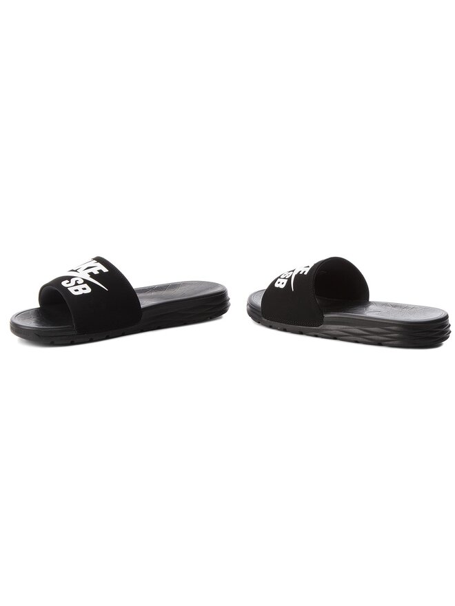 Nike Pantoletten Nike Benassi Solarsoft Sb 840067 001 Schwarz