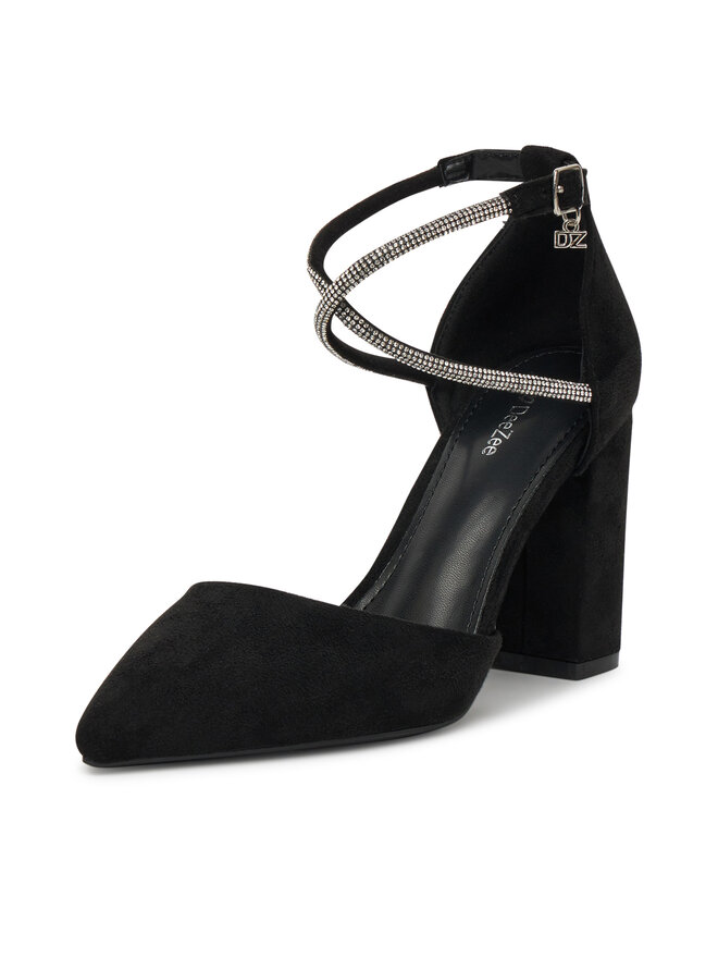 DeeZee Czółenka DeeZee BG-88416-1 Czarny