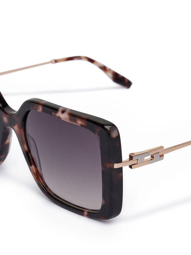Trussardi Okulary przeciwsłoneczne Trussardi TSW9057 Brązowy