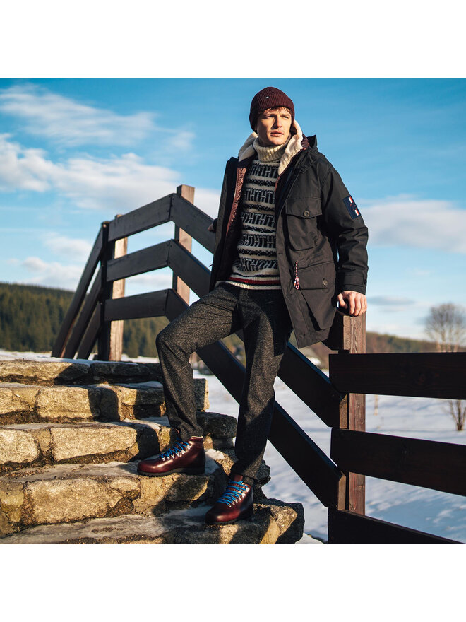m*a様 レッドウィング シェルドン US7 Черевики туристичні Merrell Wilderness Legend Wp J97361 Бордовий