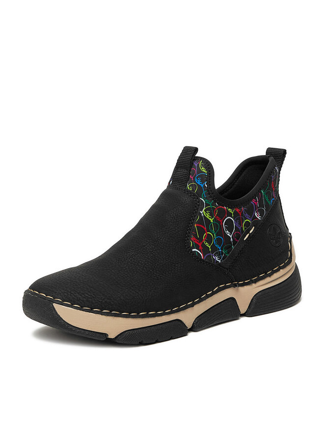 Rieker Halbschuhe Rieker 45957-00 Schwarz