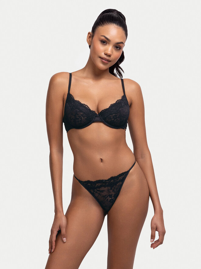 Dorina Dorina Stringtanga FXST0046LA176 Schwarz