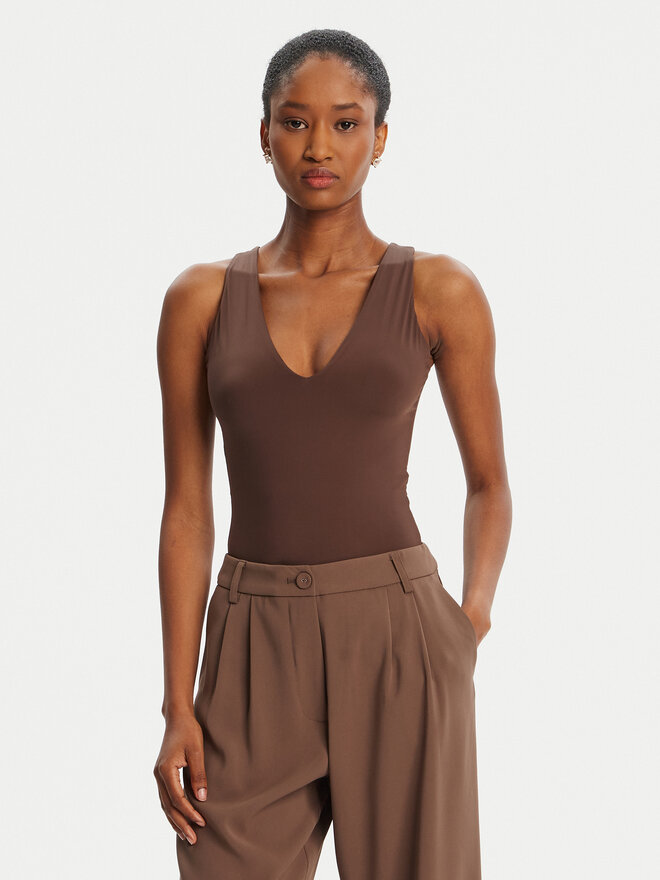 BARDOT BARDOT Body Fina Low Cut 60038TB Marrón Slim Fit