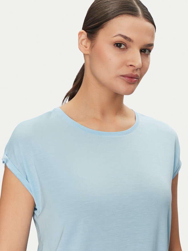 Vero Moda Vero Moda Marškinėliai Ava 10284468 Mėlyna Regular Fit
