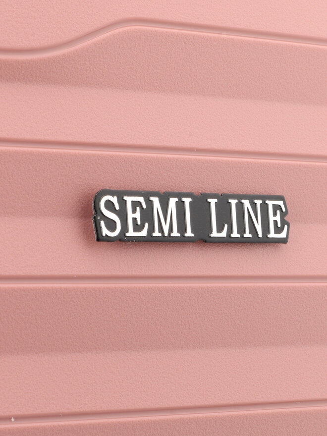 Semi Line Valiză mare Semi Line T5779-3 Roz