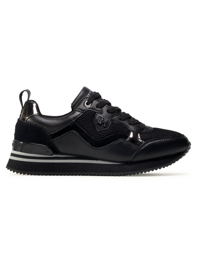 Tommy Hilfiger Sneakers Tommy Hilfiger Feminine Active City Sneaker FW0FW05010 Schwarz