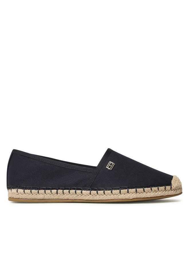 Tommy Hilfiger Espadrilles Tommy Hilfiger Essential Espadrille FW0FW07458 Dunkelblau