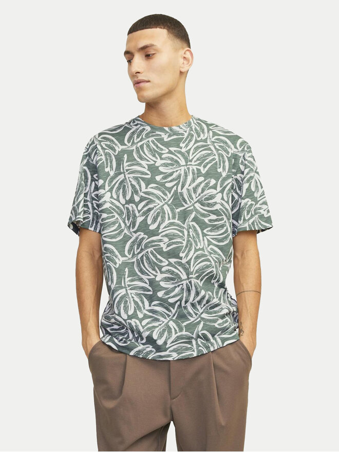 Jack&Jones Jack&Jones Marškinėliai Lafayette 12250434 Žalia Relaxed Fit