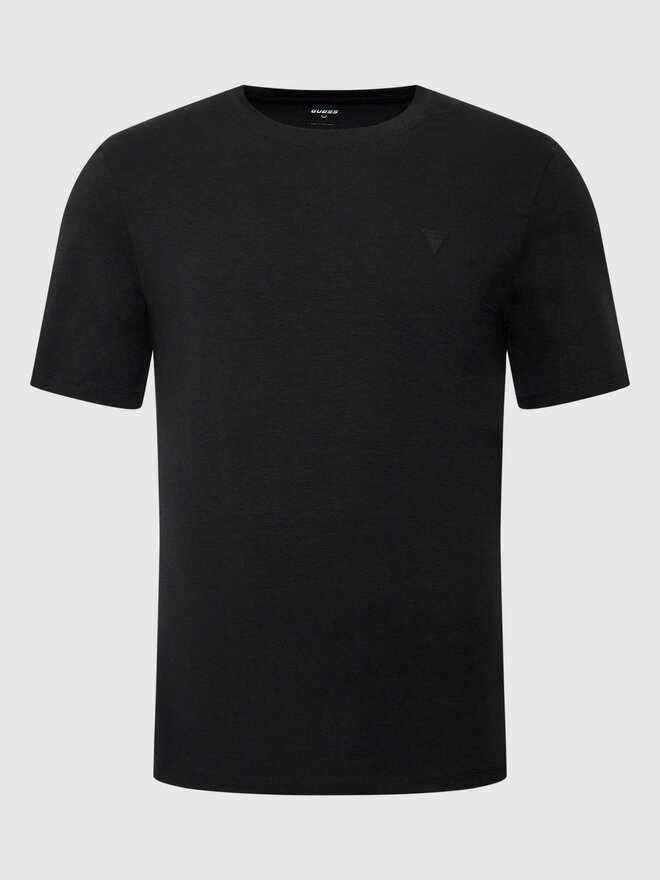 Guess Guess Футболка Z2YI12 JR06K Чорний Regular Fit