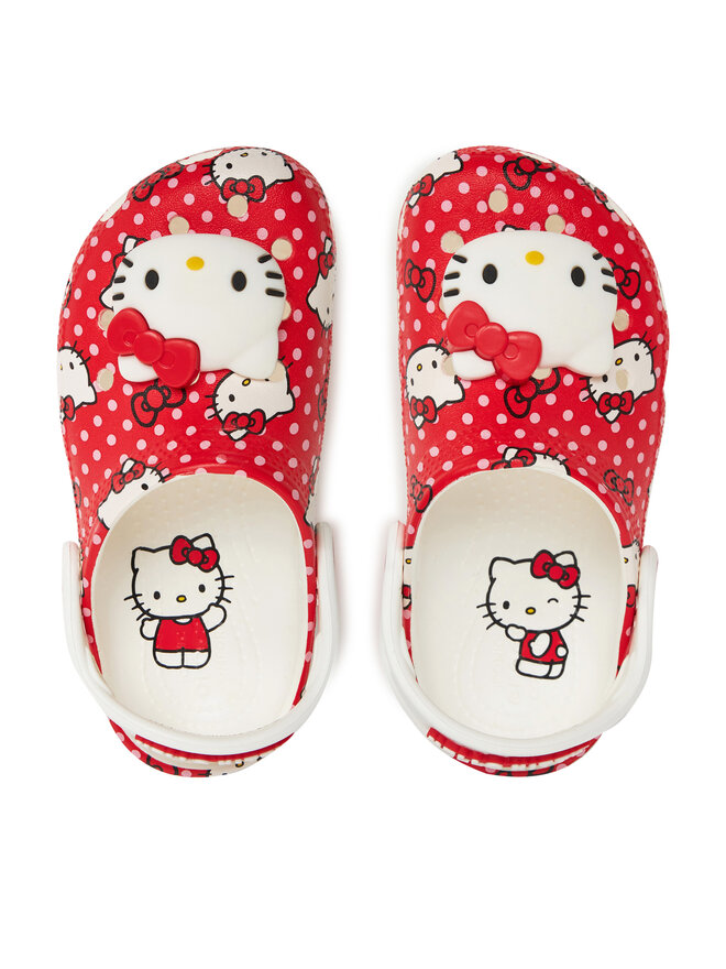 Crocs Šľapky Crocs Hello Kitty Red Classic Clog K 210576 Farebná