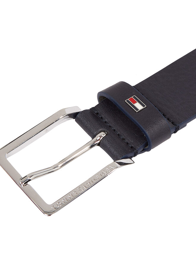 Tommy Hilfiger Férfi öv Tommy Hilfiger Oliver 3.5 Ext AM0AM11461 Sötétkék