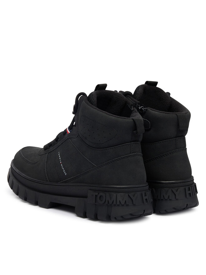 Tommy Hilfiger Botines planos Tommy Hilfiger T3X5-34129-1696999 D Negro