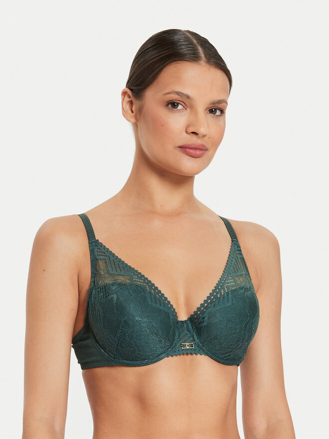 Chantelle Chantelle Бюстгальтер з підкладкою Origins C13XND Зелений