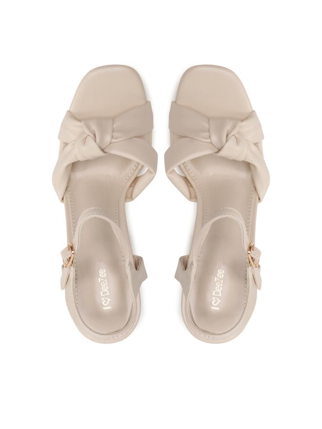 DeeZee Sandalen DeeZee F20074-21 Écru