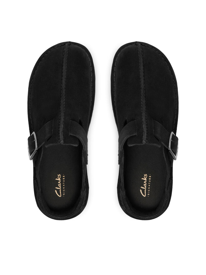 Clarks Шльопанці Clarks Solsbury Mule. 26184167 Чорний