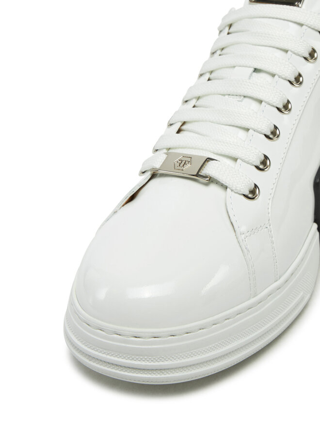 PHILIPP PLEIN Sneakersy PHILIPP PLEIN SAES USC0667 PLE010 Biały