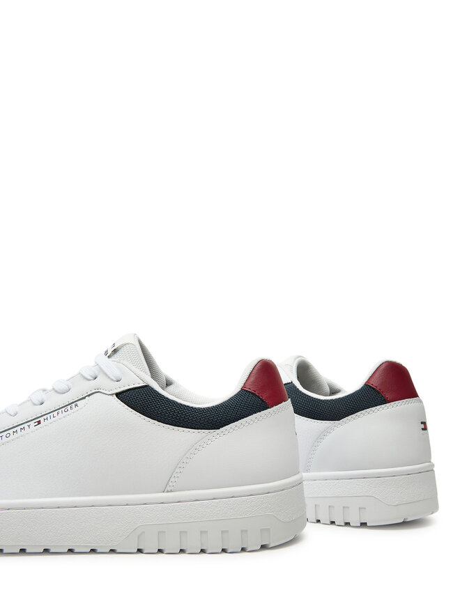 Tommy Hilfiger Αθλητικά Tommy Hilfiger Th Basket Core Lite Lth FM0FM05369 Λευκό