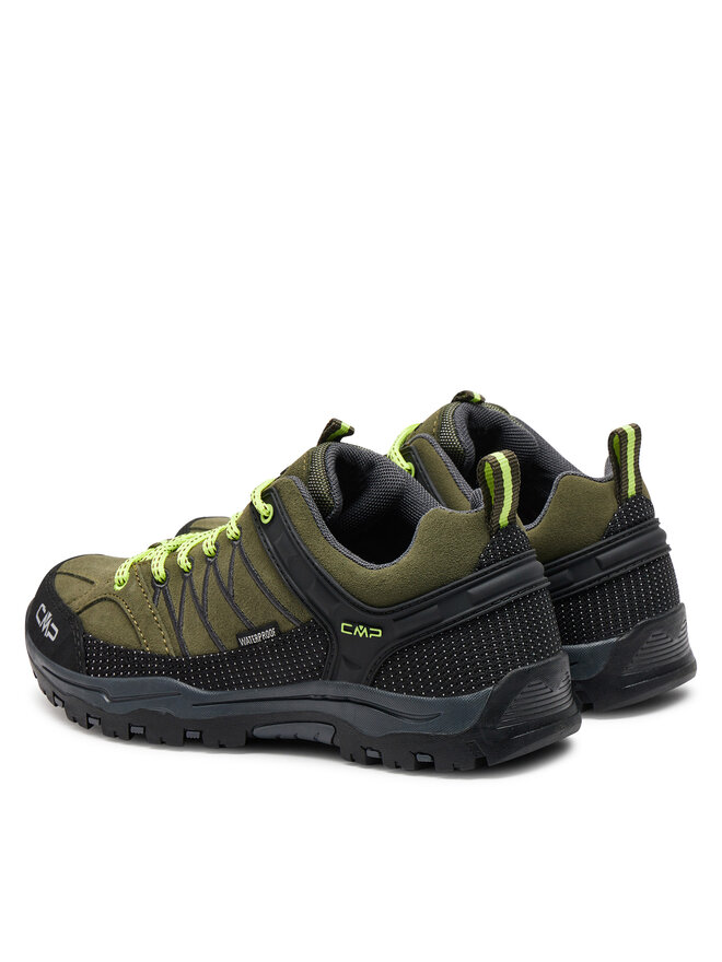 CMP Scarpe da trekking CMP Kids Rigel Mid Trekking Shoe Wp 3Q12944J Verde