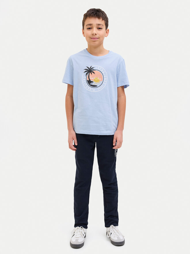 Jack&Jones Junior Jack&Jones Junior Camiseta Palm 12269922 Celeste Regular Fit