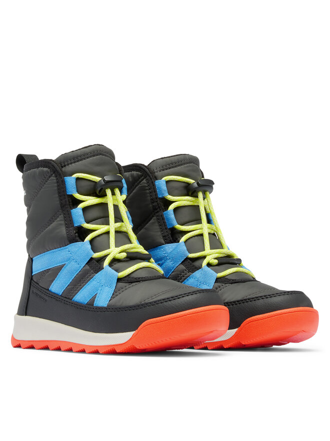 Sorel Μπότες Χιονιού Sorel Youth Whitney II Plus Lace Wp 2088591093 Μαύρο