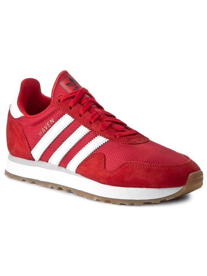 Sneakers adidas Haven J BY9479 Rouge chaussures