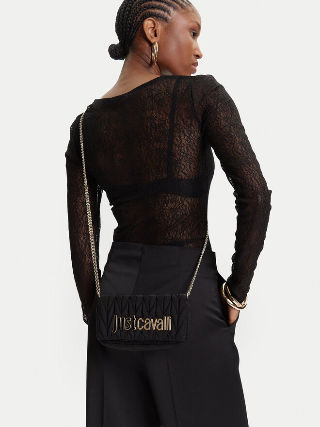 Just Cavalli Handtasche Just Cavalli 78RA4BF5 ZSC08 Schwarz