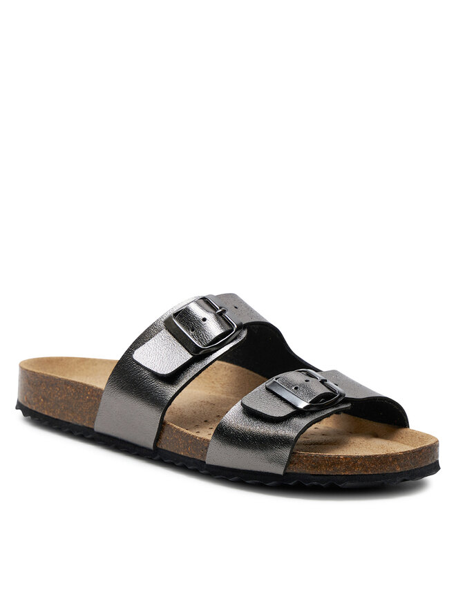 Geox Παντόφλες Geox D Brionia D35LSL 000BN C1357 Γκρι