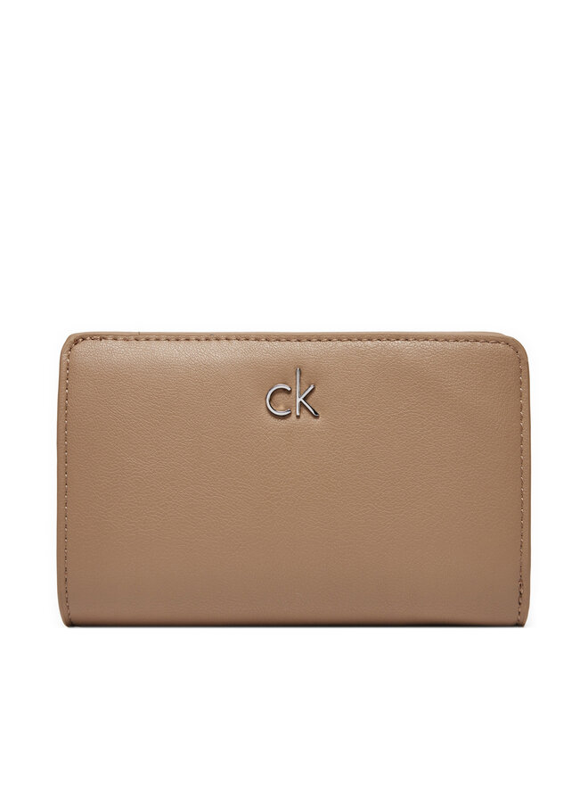 Calvin Klein Portafoglio grande da donna Calvin Klein Ck Daily Medium Bifold_Pbl K60K613075 Beige