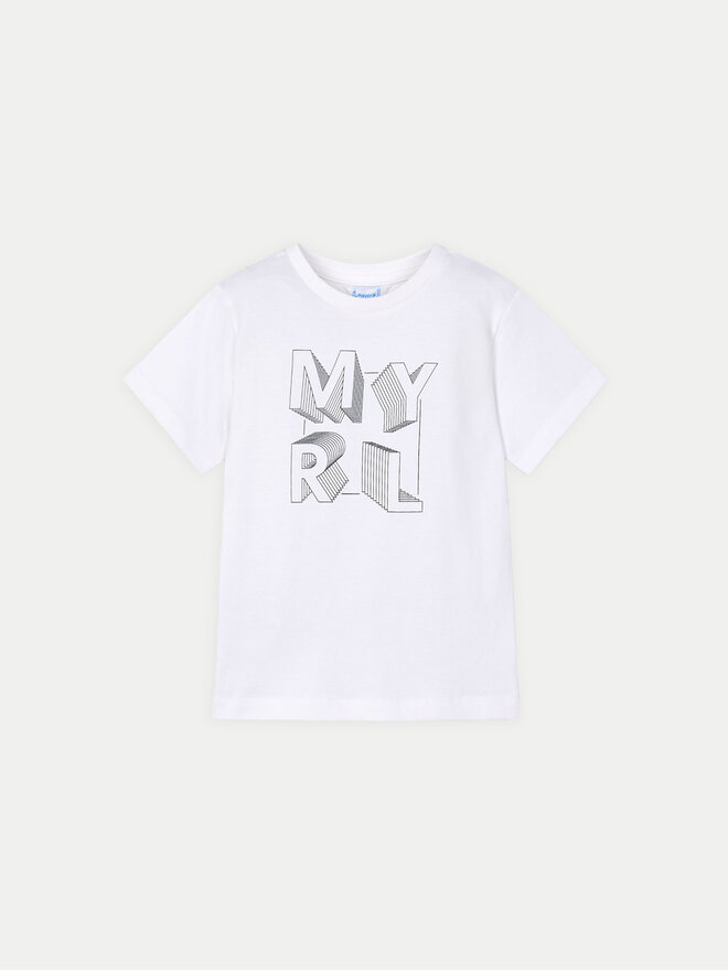 Mayoral Mayoral Camiseta 170 Blanco Regular Fit