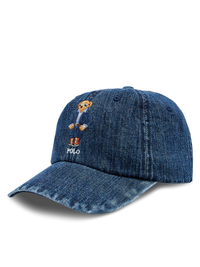 Polo Ralph Lauren Czapka z daszkiem Polo Ralph Lauren 211949925002 Niebieski