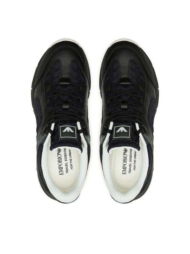 Emporio Armani Снікерcи Emporio Armani X4X647 XN945 N208 Чорний
