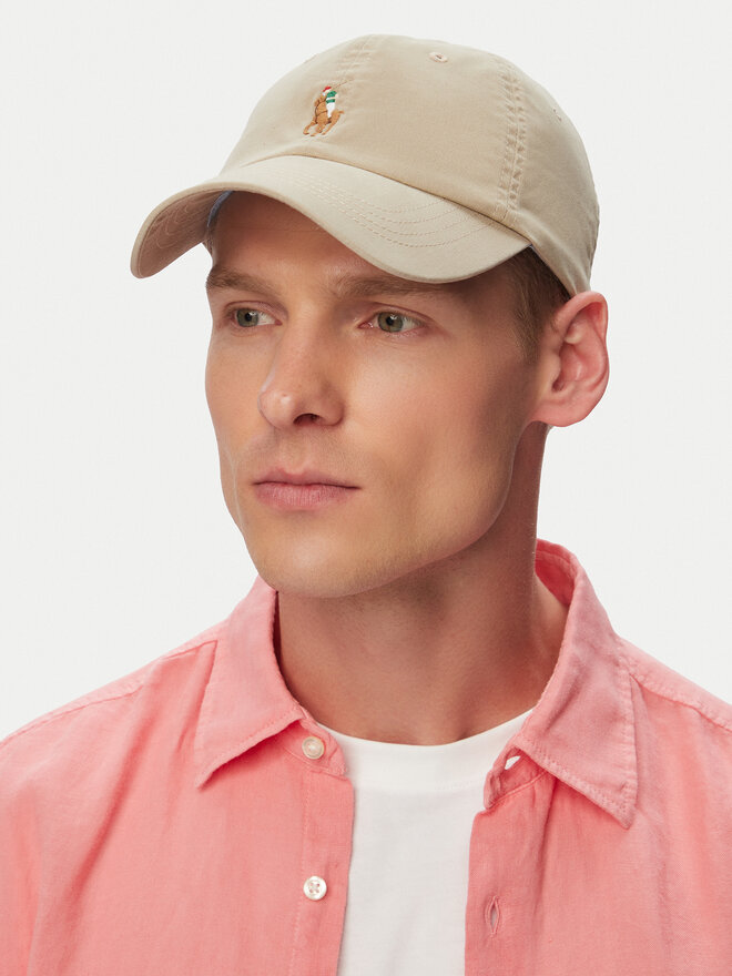 Polo Ralph Lauren Бейсболка Polo Ralph Lauren Classic Sport Cap 710834737013 Бежевий