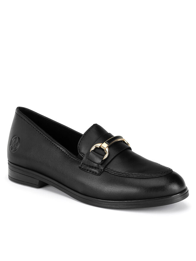 Rieker Slipper Rieker 46262-01 Schwarz