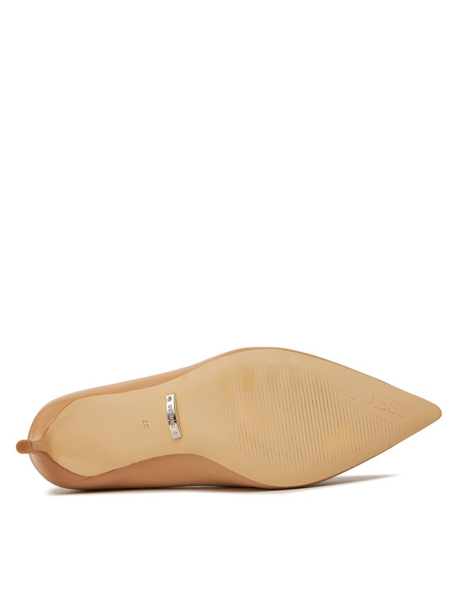Guess Scarpe stiletto Guess Bravo4 FLPBV4 LEA08 Beige