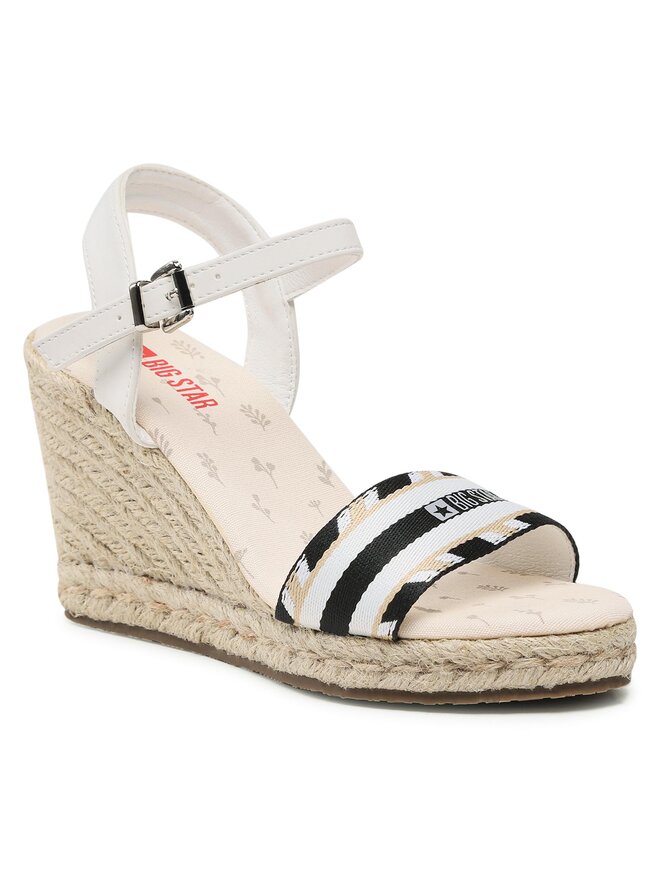 Big Star Shoes Espadryle Big Star Shoes ll274589 Biały