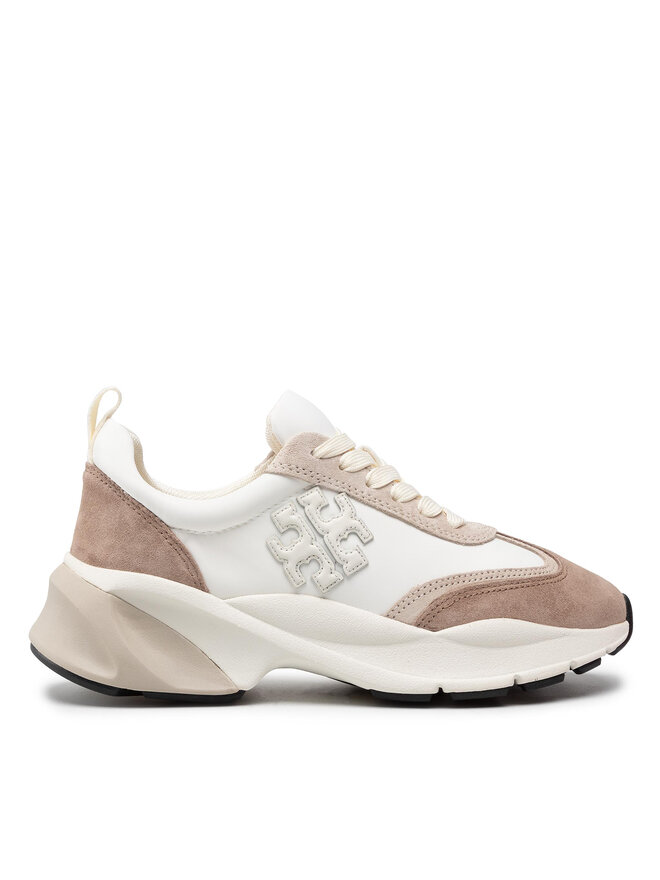 Sneakersy Tory Burch Good Luck Trainer 83833 Biały | eobuwie