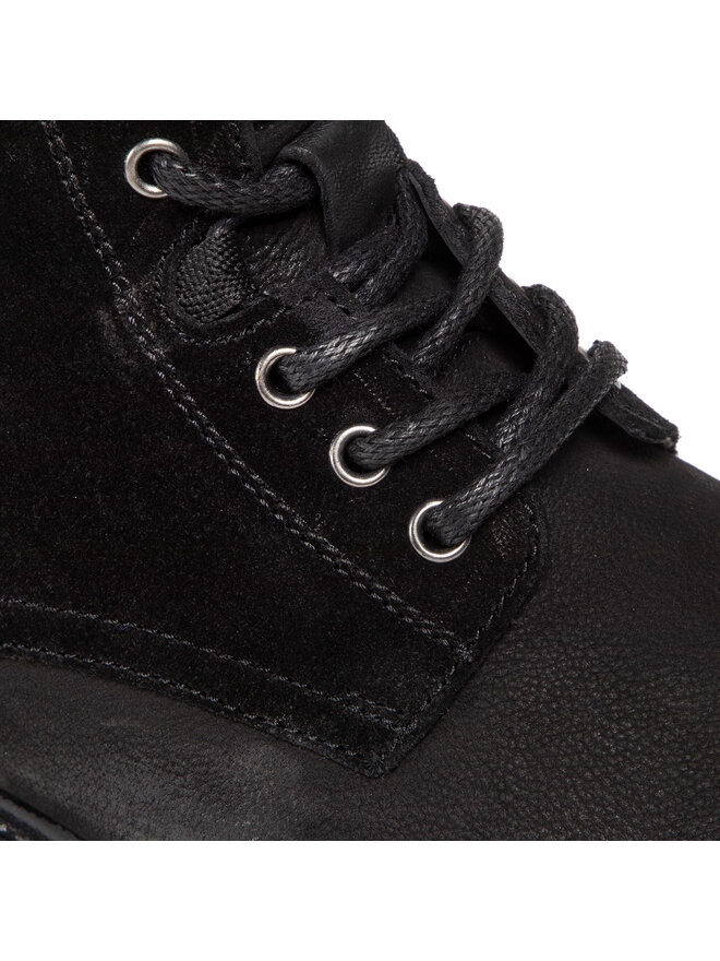 Pepe Jeans Kozaki Pepe Jeans Ned Boot Antic Warm PMS50222 Czarny