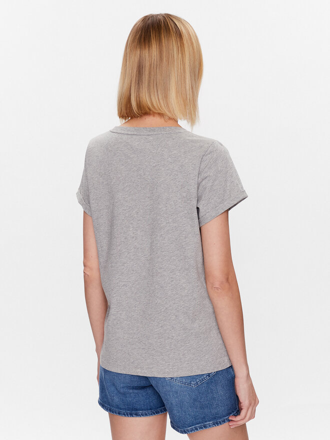 Tommy Hilfiger Tommy Hilfiger T-Shirt UW0UW04525 Γκρι Regular Fit