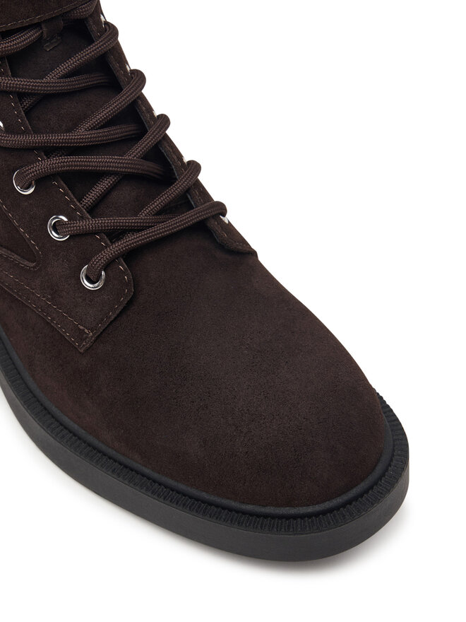 Guess Schnürschuhe Guess FLFFE2 LEA10 Dunkelbraun