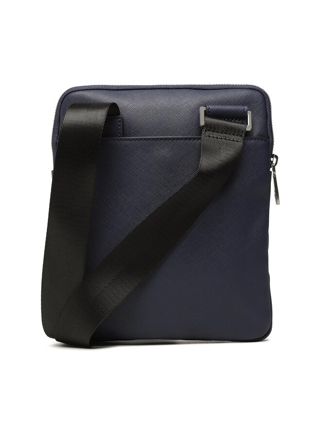 Guess Umhängetasche Guess Certosa Saffiano Smart HMECSA P3123 Dunkelblau