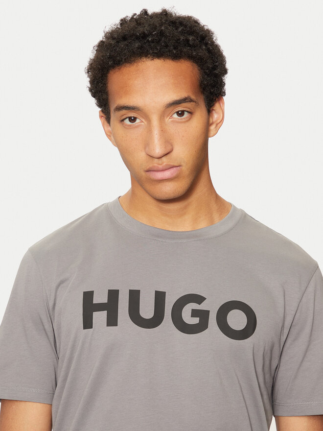 HUGO HUGO Camiseta Dulivio 50467556 Gris Regular Fit
