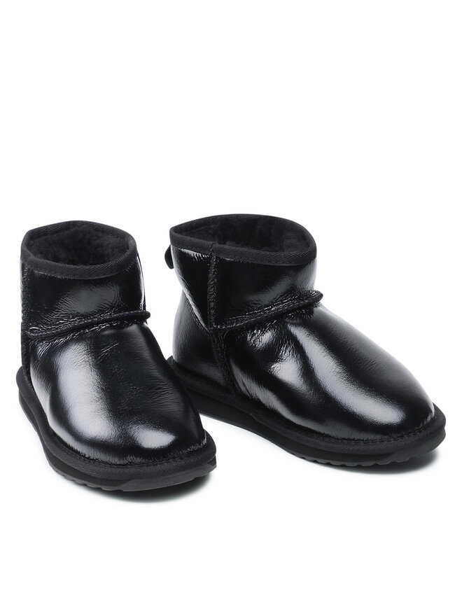 EMU Australia Sniega zābaki EMU Australia Stinger Micro Glossy W12613 Melns