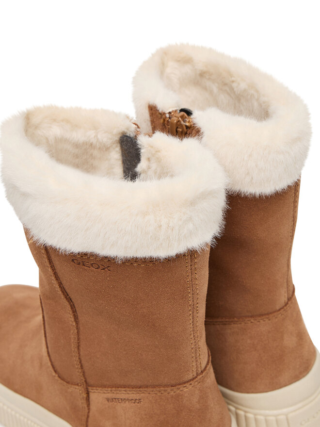 Geox Stiefel Geox J Laquinny Wpf J56NFB 00022 C6627 S Braun