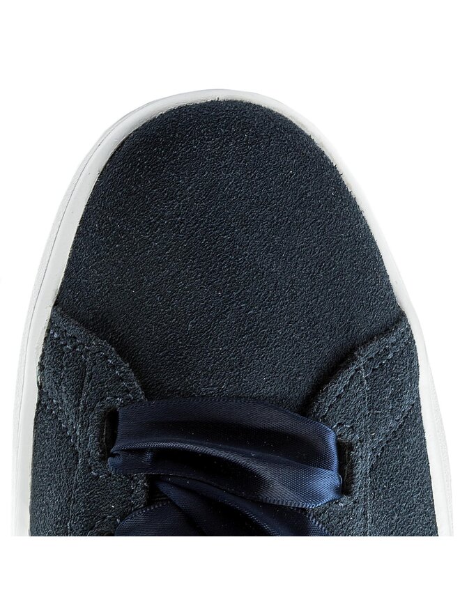 Puma Sneakersy Puma Smash V2 Ribbon Jr 366003 03 Tmavomodrá